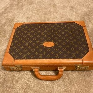 Vintage luxury briefcase